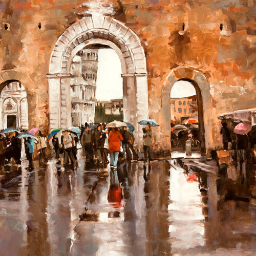 Piazza a Pisa